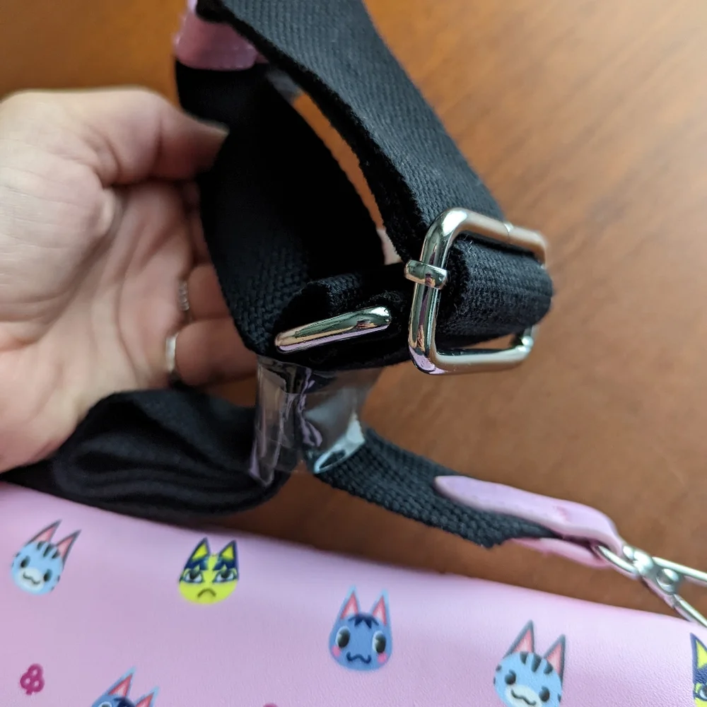 Nintendo Switch carrying bag Animal Crossings Cats Messenger New without tag